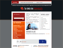 Tablet Screenshot of ledicodumarketing.fr